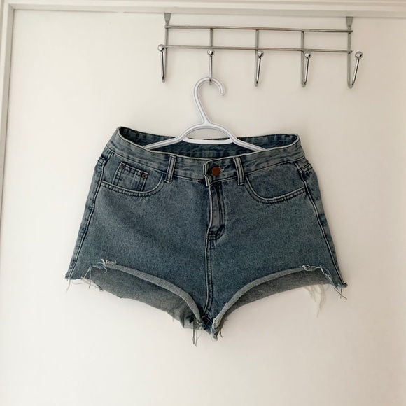 High Rise Vintage Denim Short - Picture 5 of 10